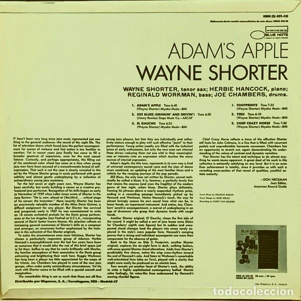 Discos de vinilo: Wayne Shorter &ndash; Adams Apple - Foto 2