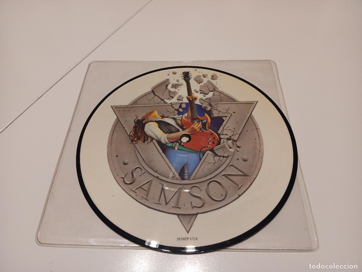 Discos de vinilo: Samson &lrm;&ndash; Losing My Grip- (1982) single picture disc - Foto 1