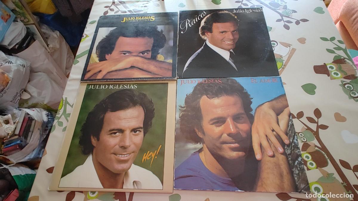 Discos de vinilo: JULIO IGLESIAS-LOTE DE 4 LPS - Foto 1