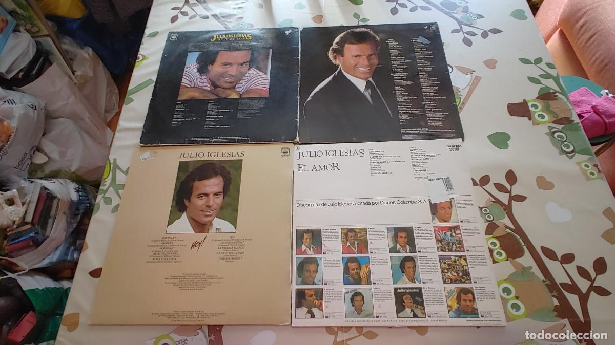 Discos de vinilo: JULIO IGLESIAS-LOTE DE 4 LPS - Foto 2
