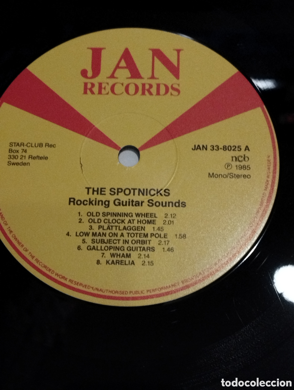 Discos de vinilo: THE SPOTNICKS , ROCKING GUITAR SOUNDS - Foto 4