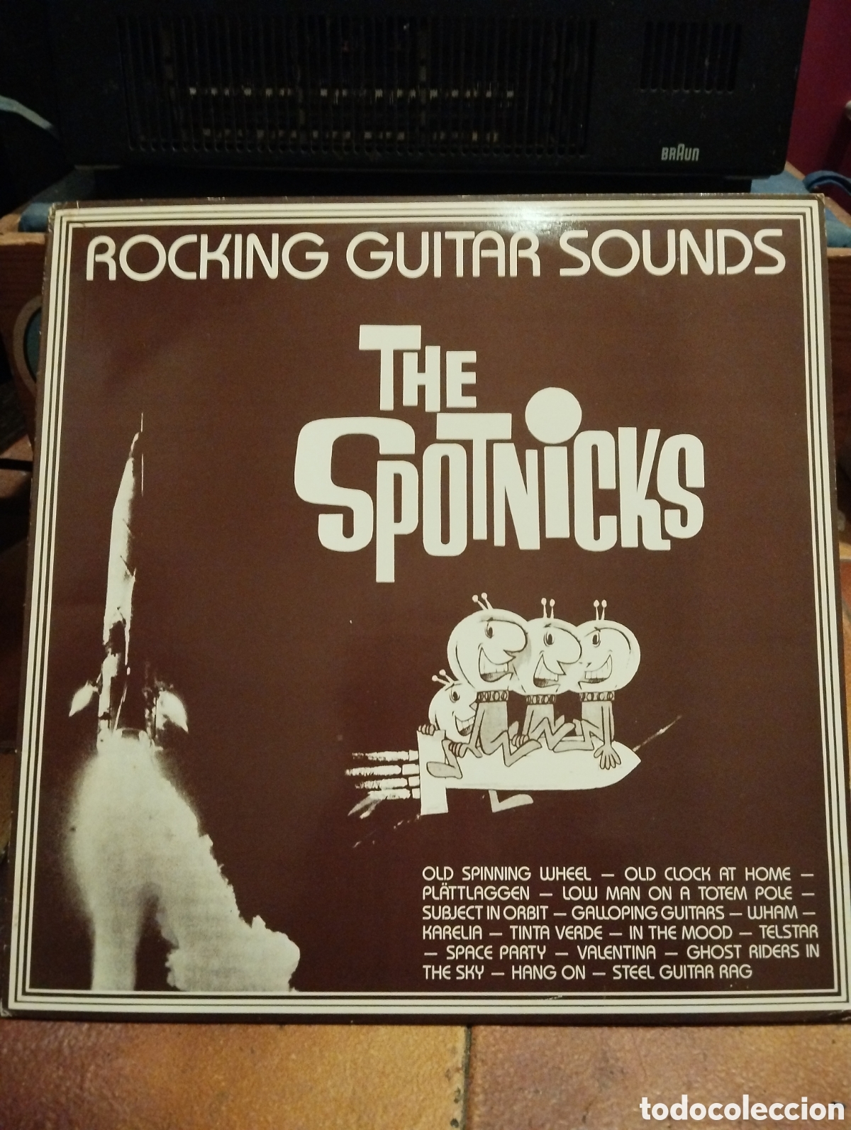 Discos de vinilo: THE SPOTNICKS , ROCKING GUITAR SOUNDS - Foto 1
