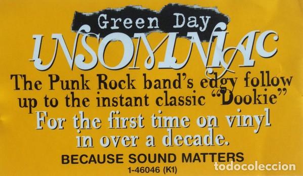 Discos de vinilo: Green Day &ndash; Insomniac - Foto 7