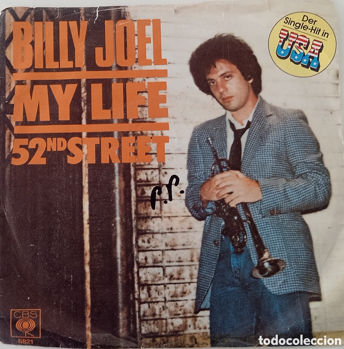Discos de vinilo: BILLY JOEL - My Life (1978) disco de vinilo single - Foto 1