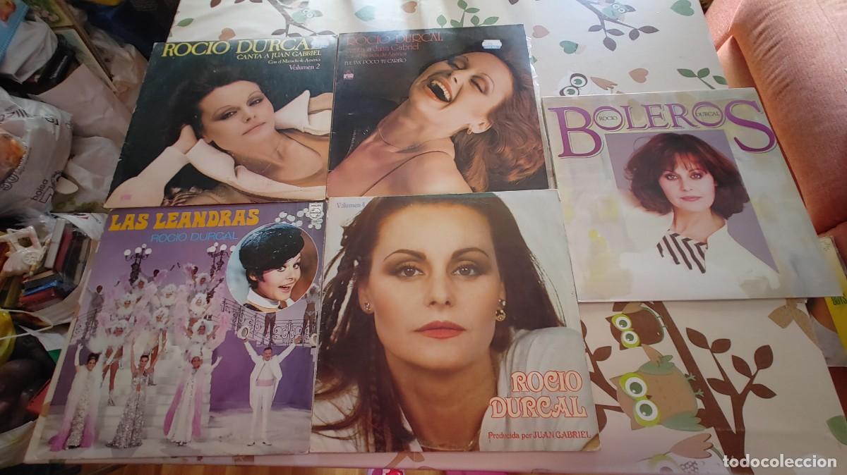 Discos de vinilo: ROCIO DURCAL-LOTE DE 5 LPS - Foto 1