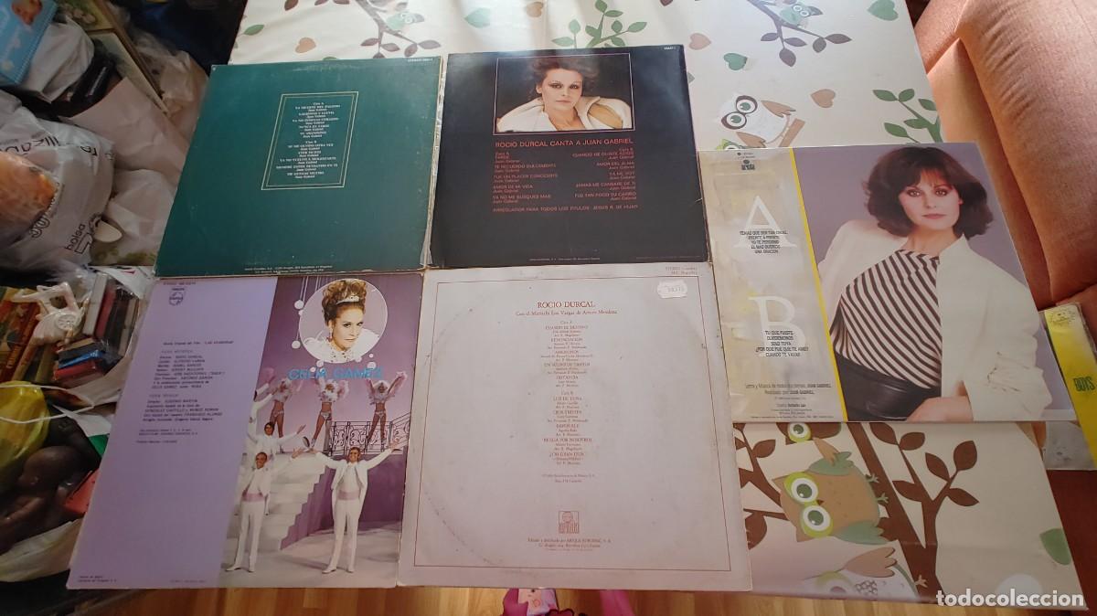 Discos de vinilo: ROCIO DURCAL-LOTE DE 5 LPS - Foto 2