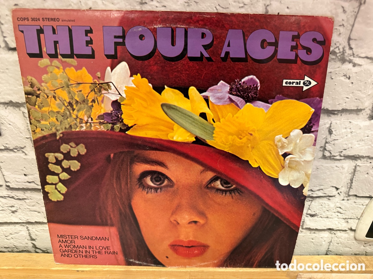 Discos de vinilo: The Four Aces. Lp vinilo . Buen estado - Foto 1