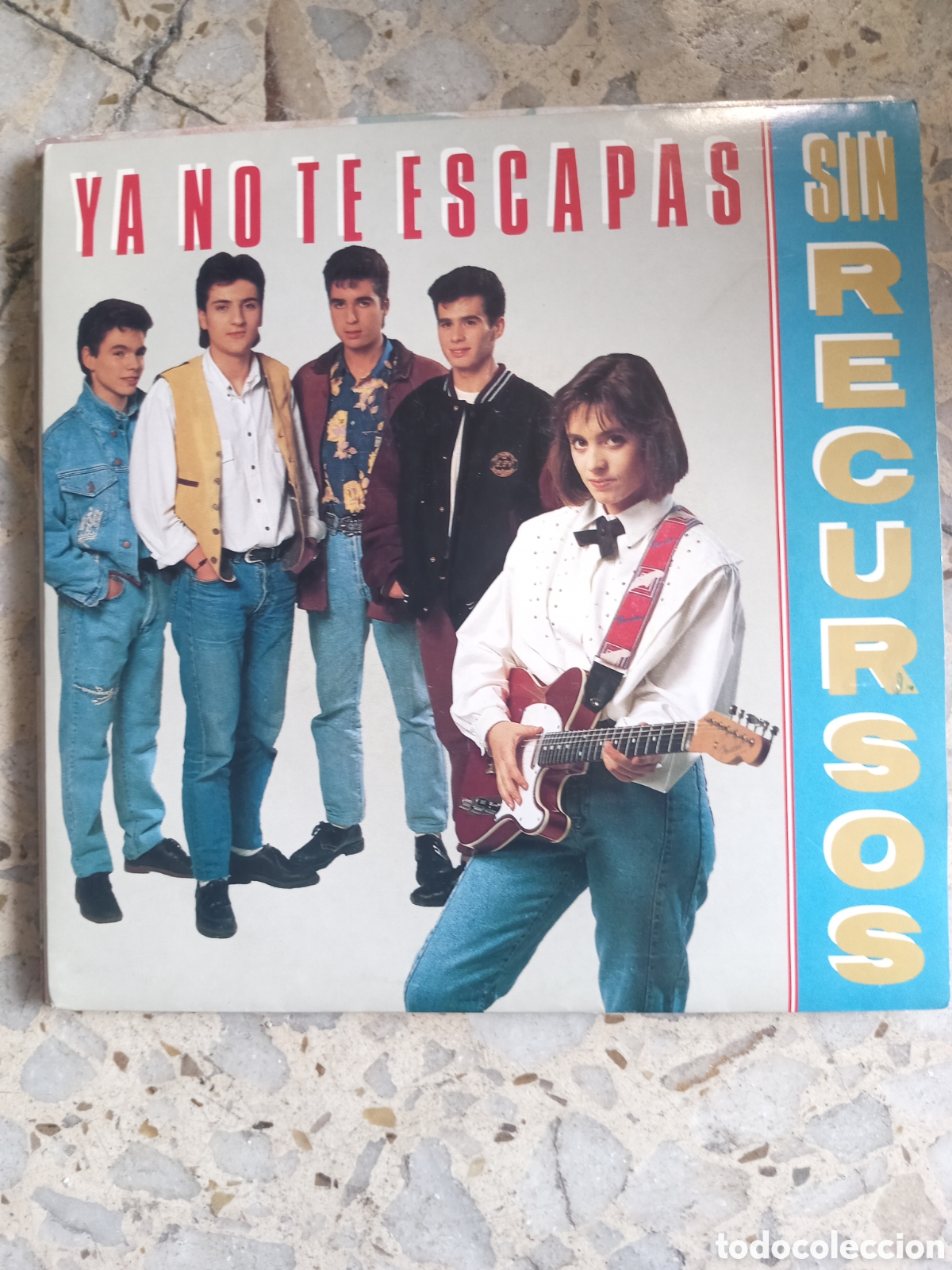 Discos de vinilo: SGL SIN RECURSOS YA NO TE ESCAPAS 1990 - Foto 1