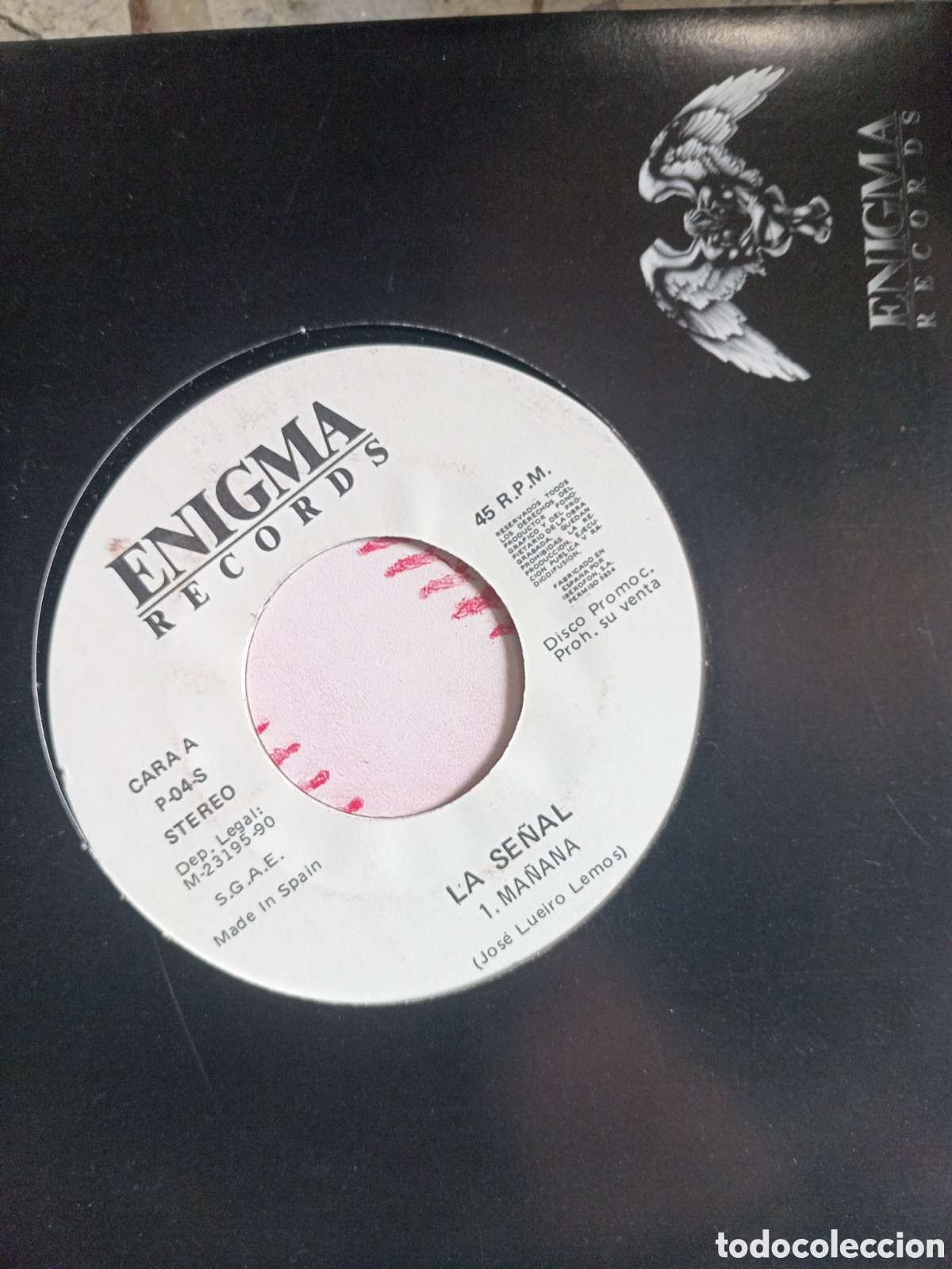 Discos de vinilo: SGL LA SE&Ntilde;AL MA&Ntilde;ANA 1990 PROMO - Foto 1