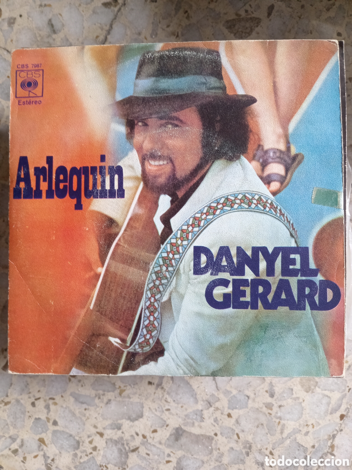 Discos de vinilo: SGL DANYEL GERARD ARLEQUIN RAIN 1972 - Foto 1