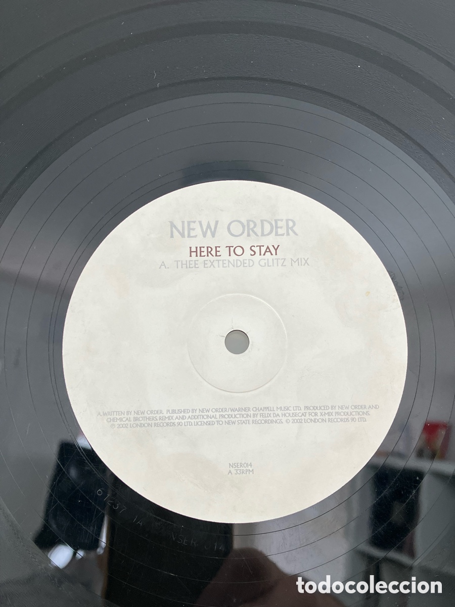 Discos de vinilo: New Order -Here To Stay //Jetstream - Foto 2