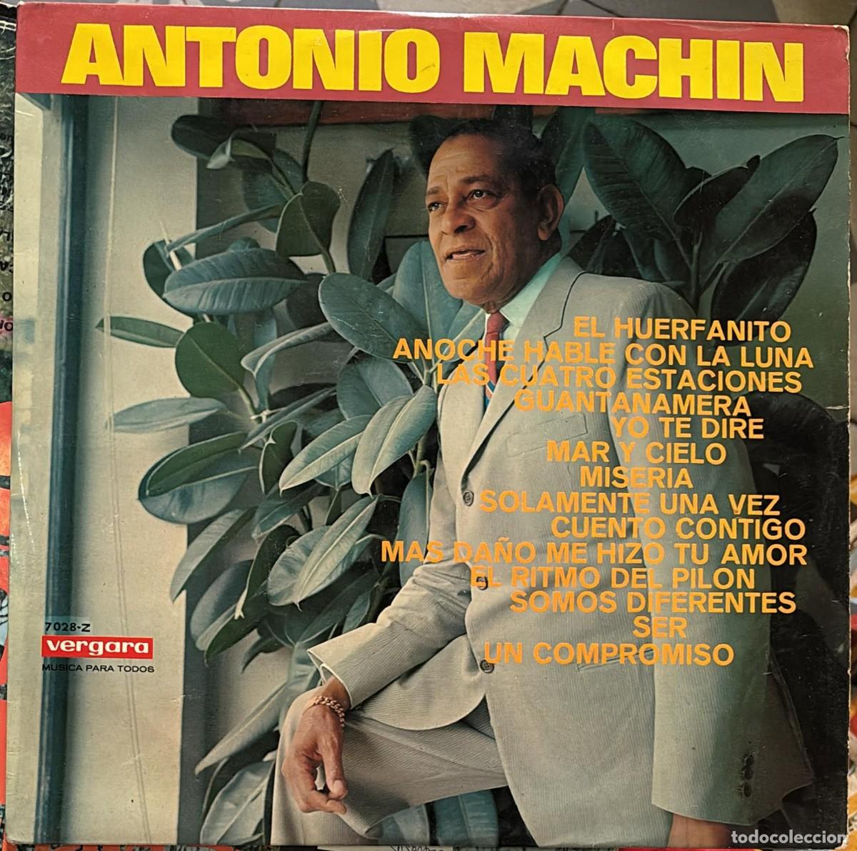 Discos de vinilo: LP ANTONIO MACHIN . LP-SEXT-1090 - Foto 1