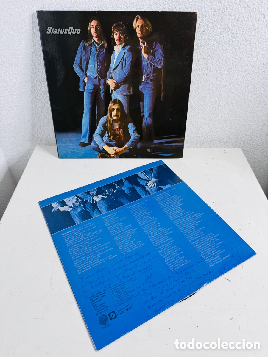 Discos de vinilo: Blue for you, Status Quo, disco (vinilo,LP) - Foto 4