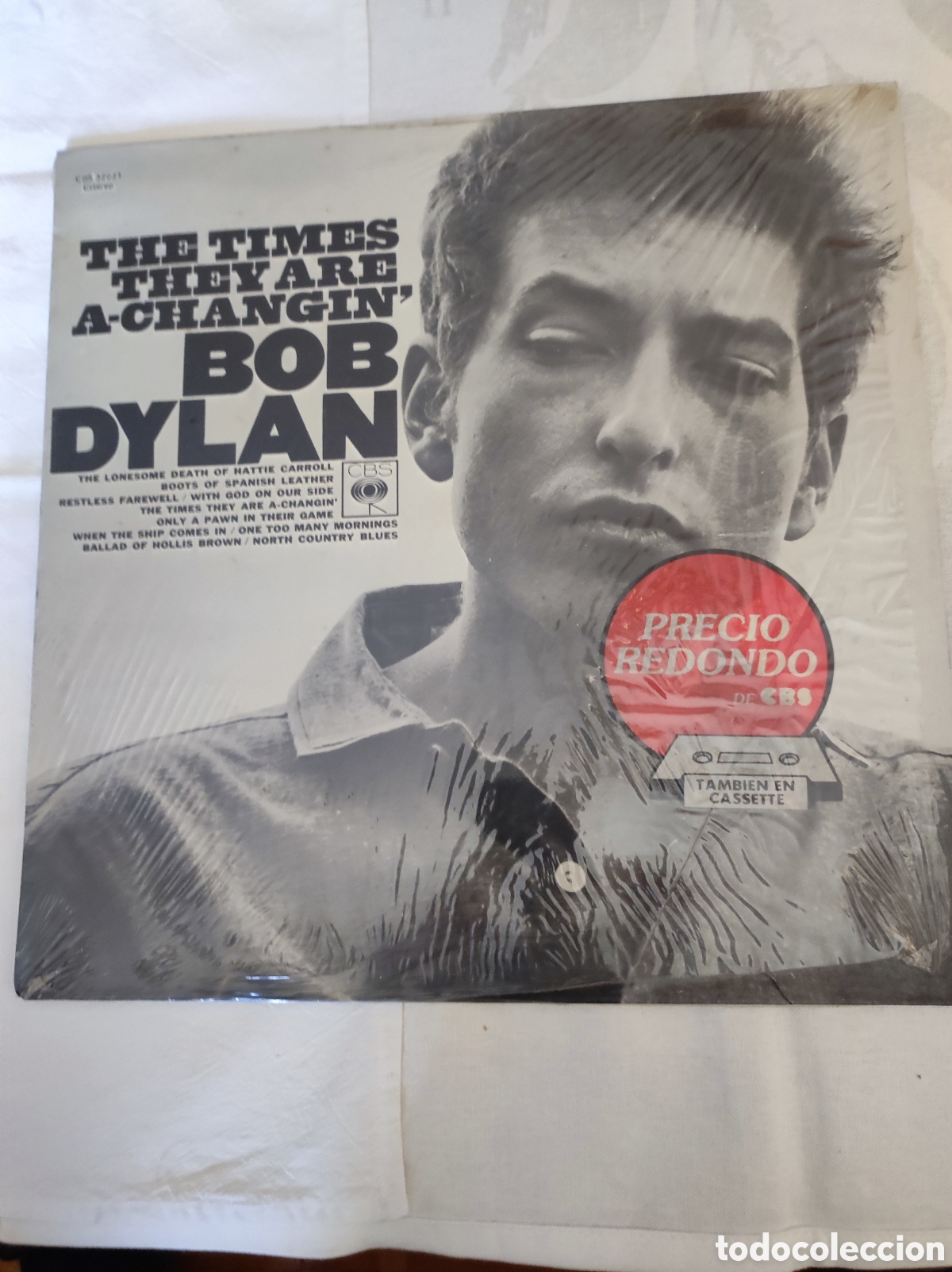 Discos de vinilo: BOB DYLAN - THR TIMES THEY ARE A-CHANGIN - Foto 1