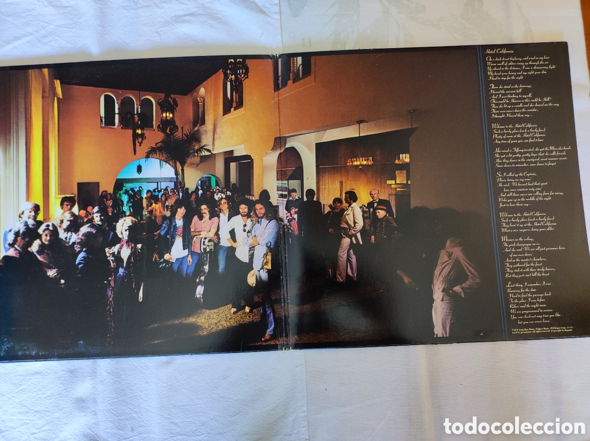 Discos de vinilo: EAGLES - HOTEL CALIFORNIA - Foto 3