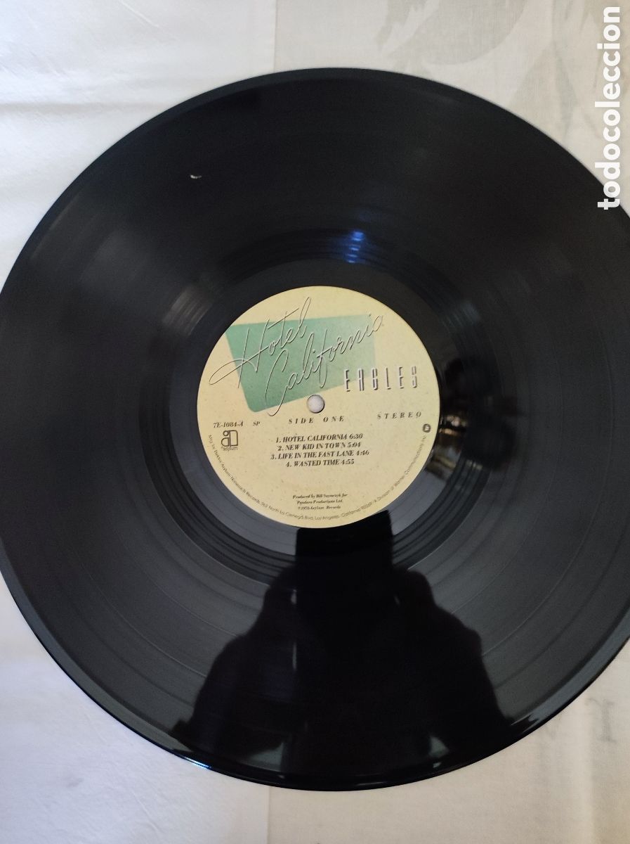 Discos de vinilo: EAGLES - HOTEL CALIFORNIA - Foto 6