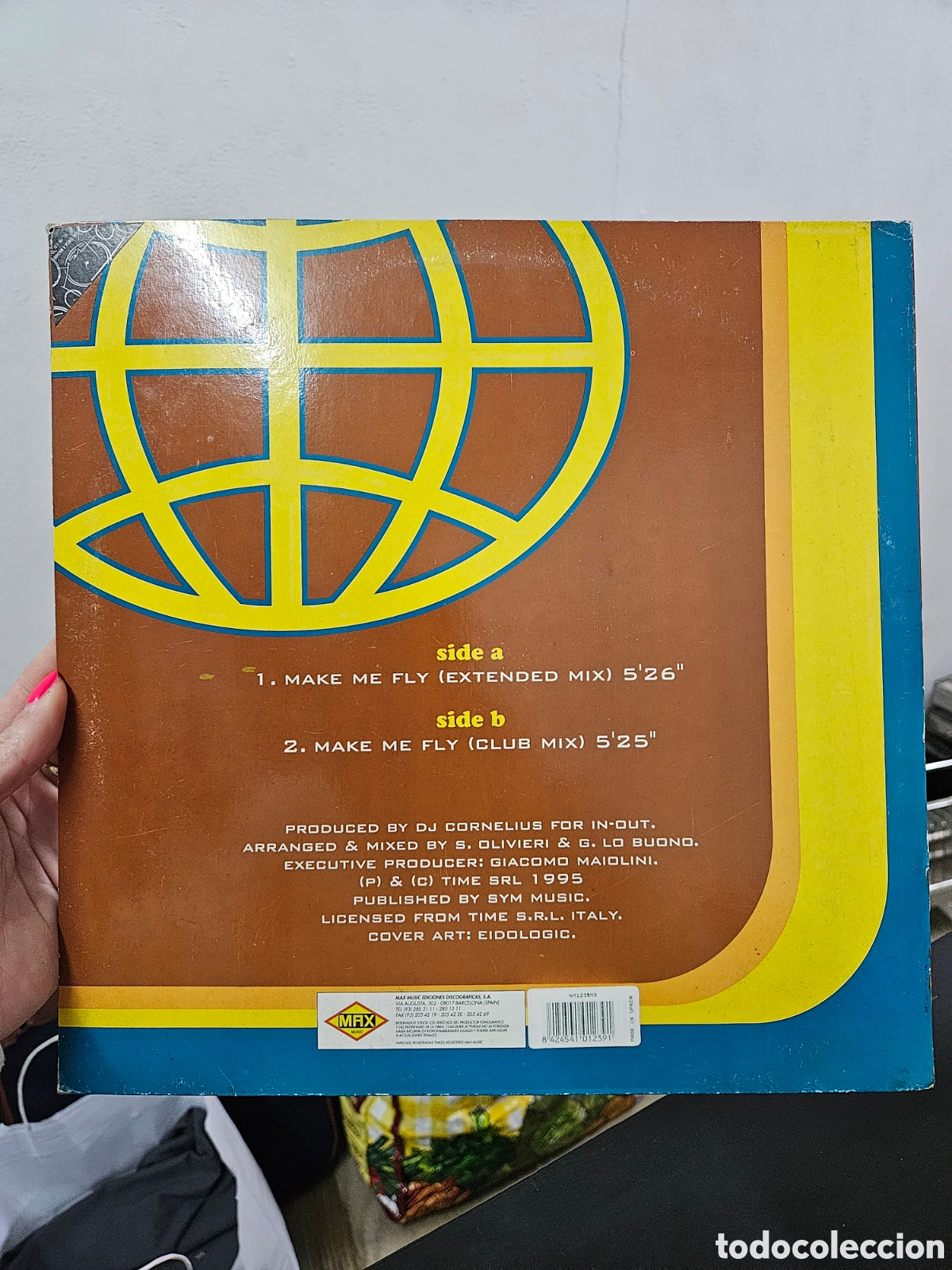 Discos de vinilo: Vinilo 12&rdquo; Maxi Single Make Me Fly &ndash; Cornelius - Foto 2