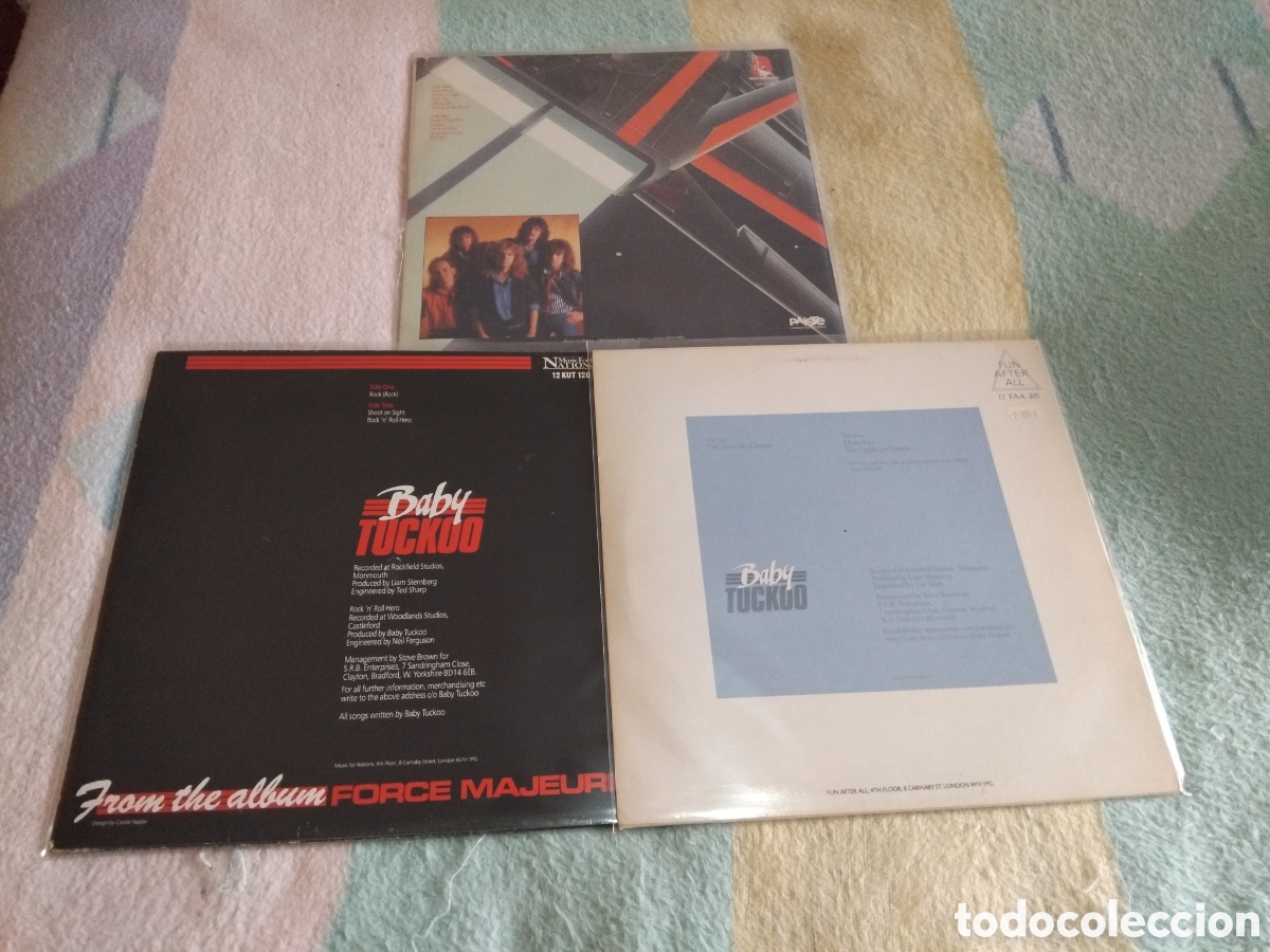 Discos de vinilo: Lote Baby Tuckoo (Vinilo) y 2 Maxis - Foto 2