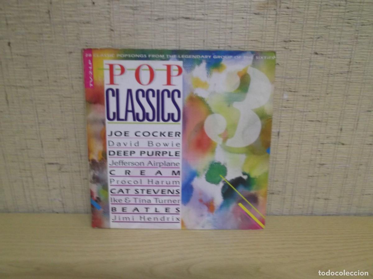 Discos de vinilo: Pop Classics 3 1988 Doble LP - Foto 1