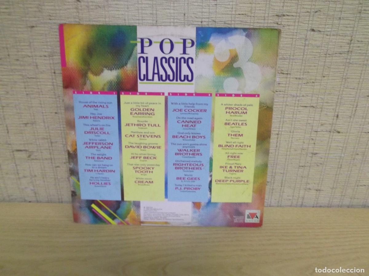 Discos de vinilo: Pop Classics 3 1988 Doble LP - Foto 4