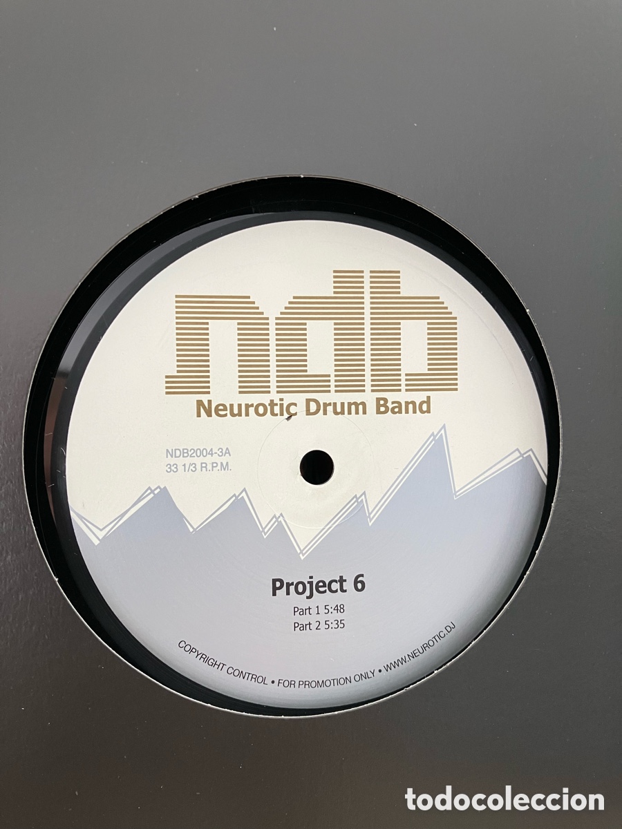 Discos de vinilo: Neurotic Drum Band -Project 6 - Foto 2