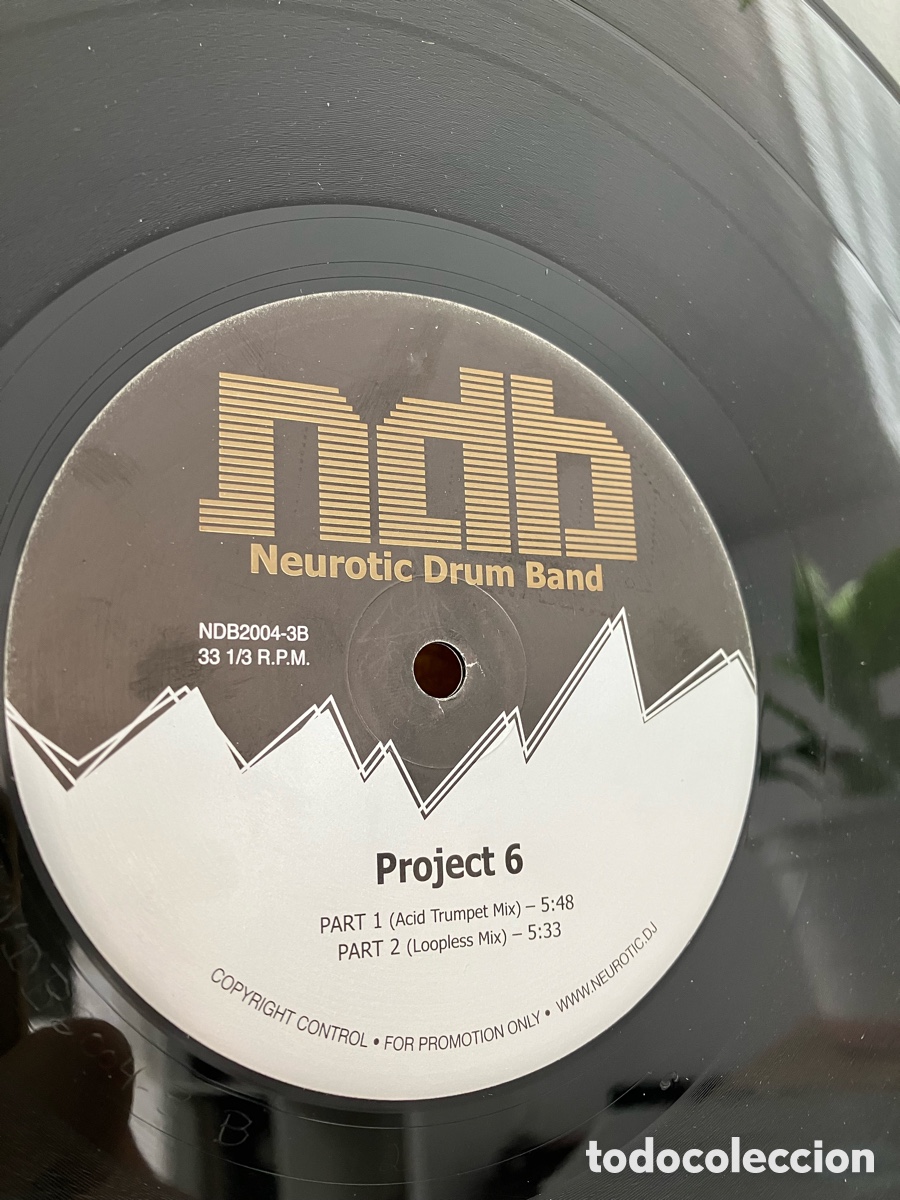 Discos de vinilo: Neurotic Drum Band -Project 6 - Foto 4