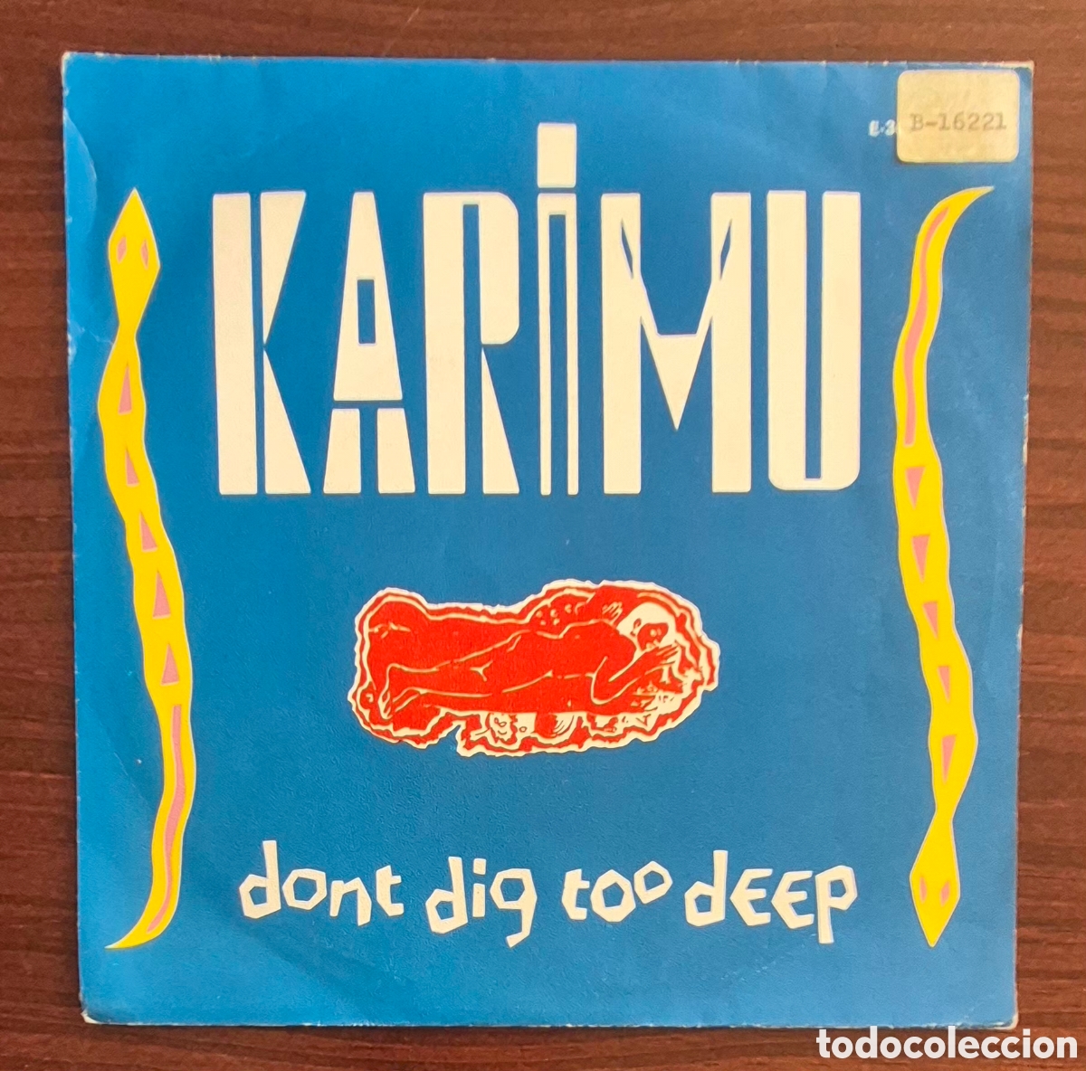 Discos de vinilo: SINGLE - KARIMU - DONT DIG TOO DEEP - 1984 ESPA&Ntilde;A, PROMO - Foto 1