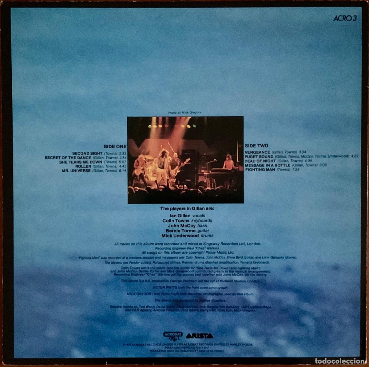 Discos de vinilo: GILLAN - MR. UNIVERSE - Foto 2