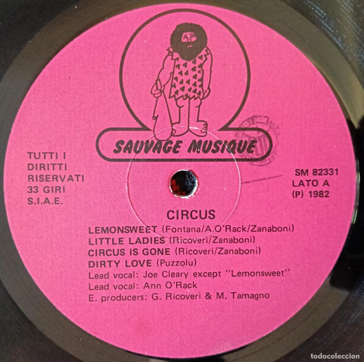 Discos de vinilo: BAGARRE ** Circus ** VINILO LP ITALIA 1982 - Foto 3