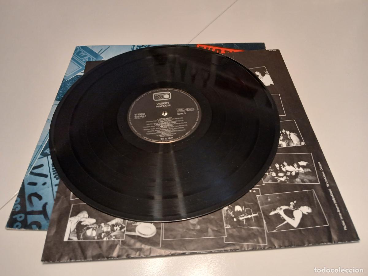 Discos de vinilo: Victory &ndash; Thats Live- (1988) LP disco vinilo - Foto 4
