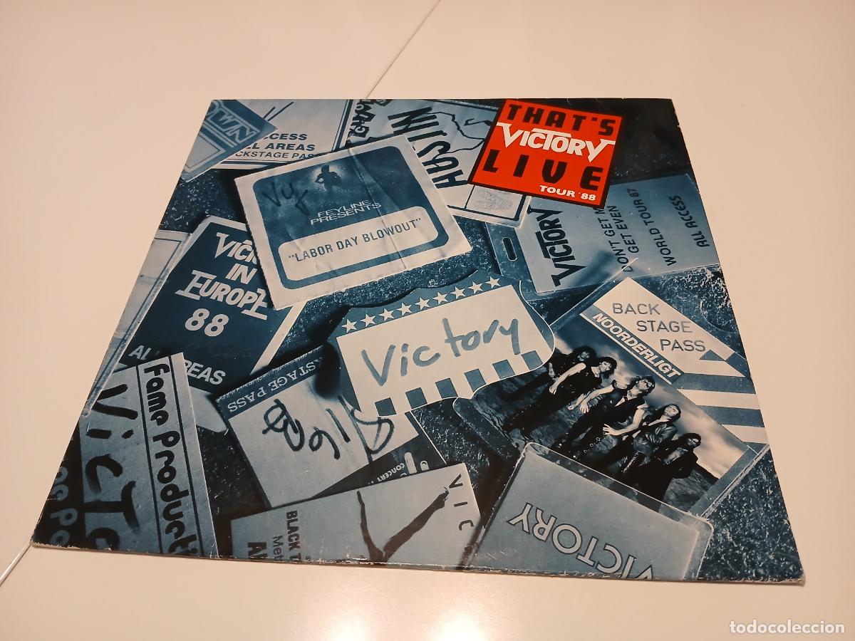 Discos de vinilo: Victory &ndash; Thats Live- (1988) LP disco vinilo - Foto 1