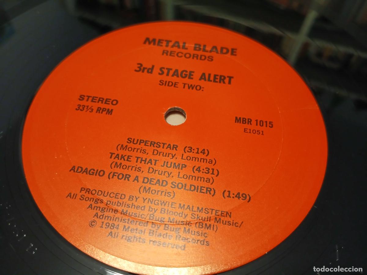 Discos de vinilo: 3rd Stage Alert &ndash; 3rd Stage Alert- (1984) LP disco vinilo - Foto 2