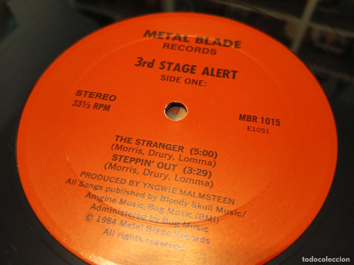 Discos de vinilo: 3rd Stage Alert &ndash; 3rd Stage Alert- (1984) LP disco vinilo - Foto 3