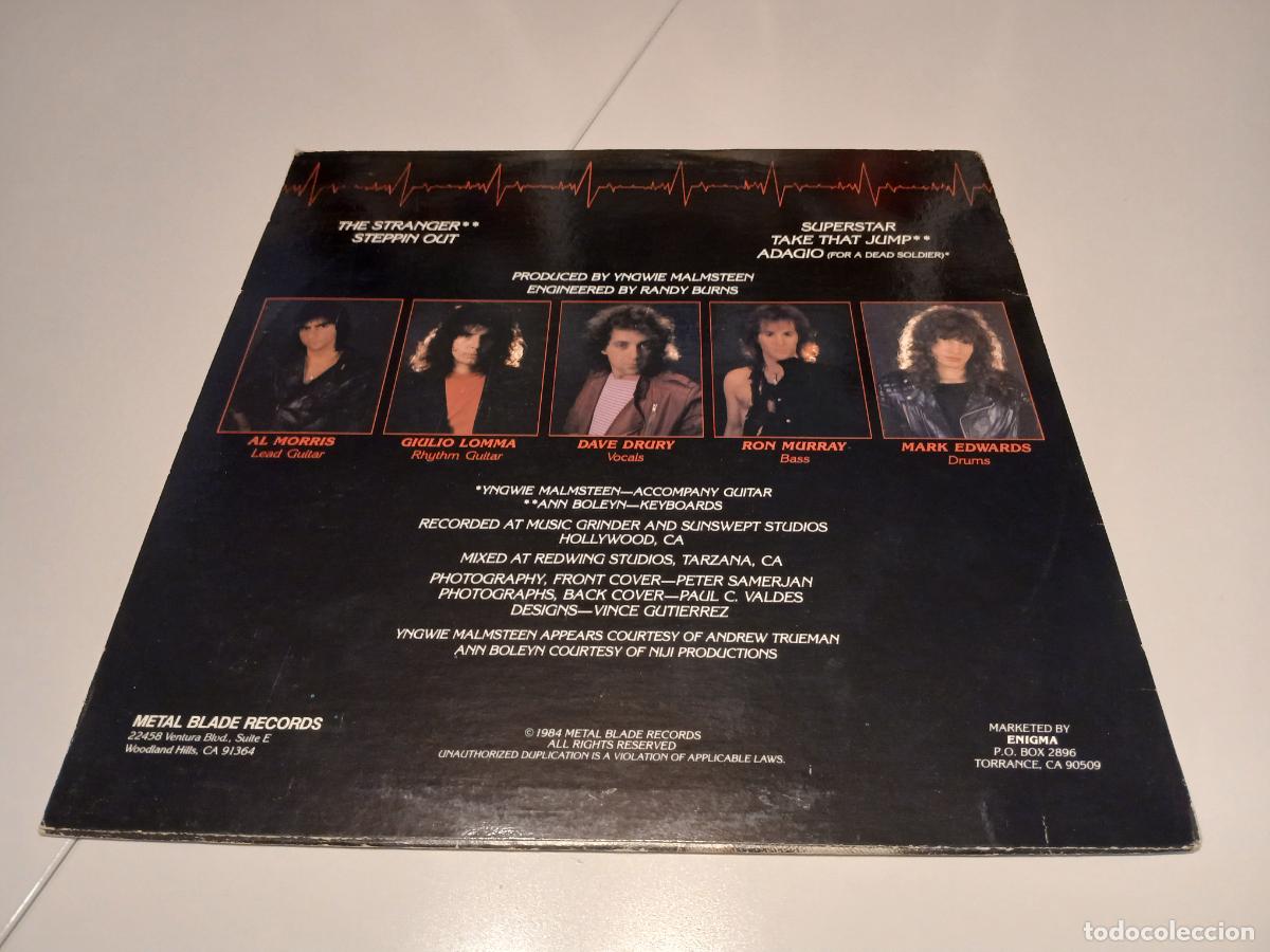 Discos de vinilo: 3rd Stage Alert &ndash; 3rd Stage Alert- (1984) LP disco vinilo - Foto 7
