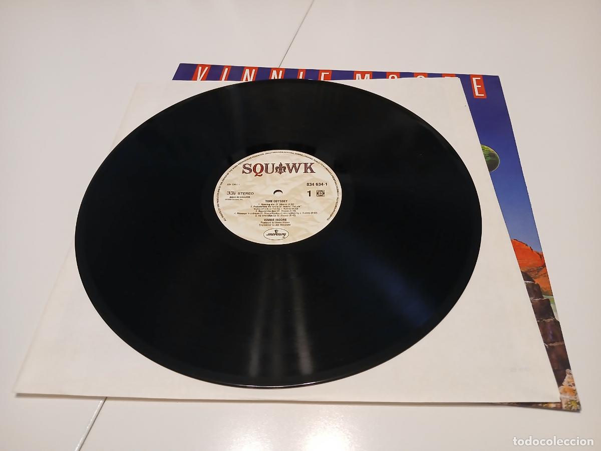 Discos de vinilo: Vinnie Moore &ndash; Time Odyssey- (1988) LP disco vinilo - Foto 5