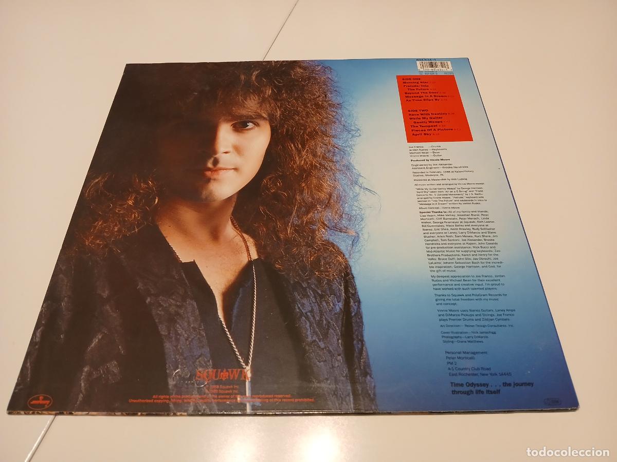 Discos de vinilo: Vinnie Moore &ndash; Time Odyssey- (1988) LP disco vinilo - Foto 8