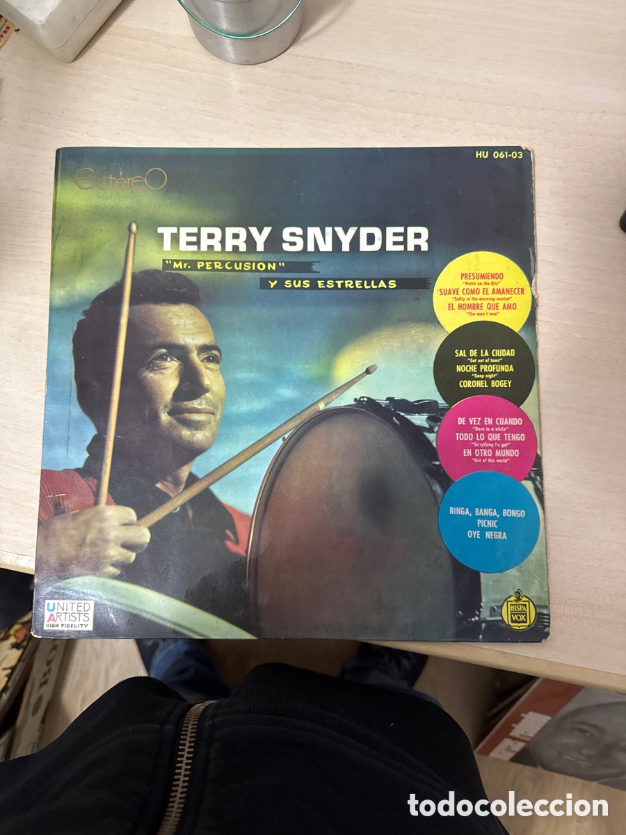 Discos de vinilo: DISCO VINILO TERRY SNYDER Mr. PERCUCION Y SUS ESTRELLAS - Foto 1