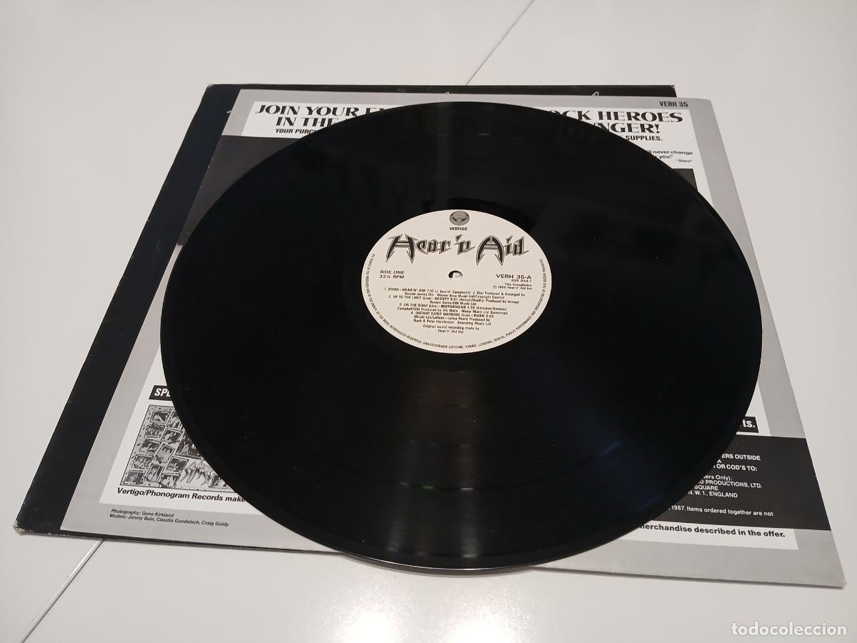 Discos de vinilo: Hearn Aid &ndash; Hearn Aid- (1986) LP disco vinilo - Foto 4