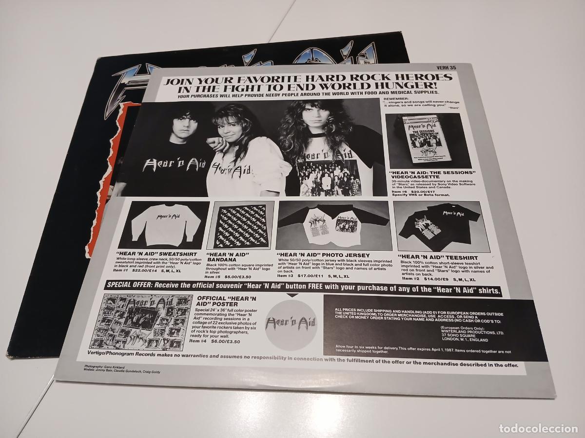 Discos de vinilo: Hearn Aid &ndash; Hearn Aid- (1986) LP disco vinilo - Foto 5