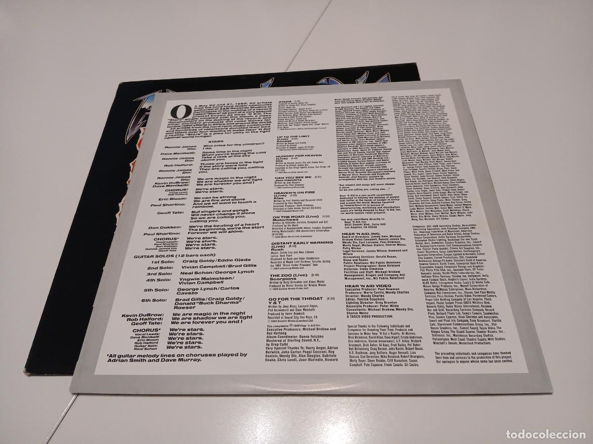 Discos de vinilo: Hearn Aid &ndash; Hearn Aid- (1986) LP disco vinilo - Foto 6