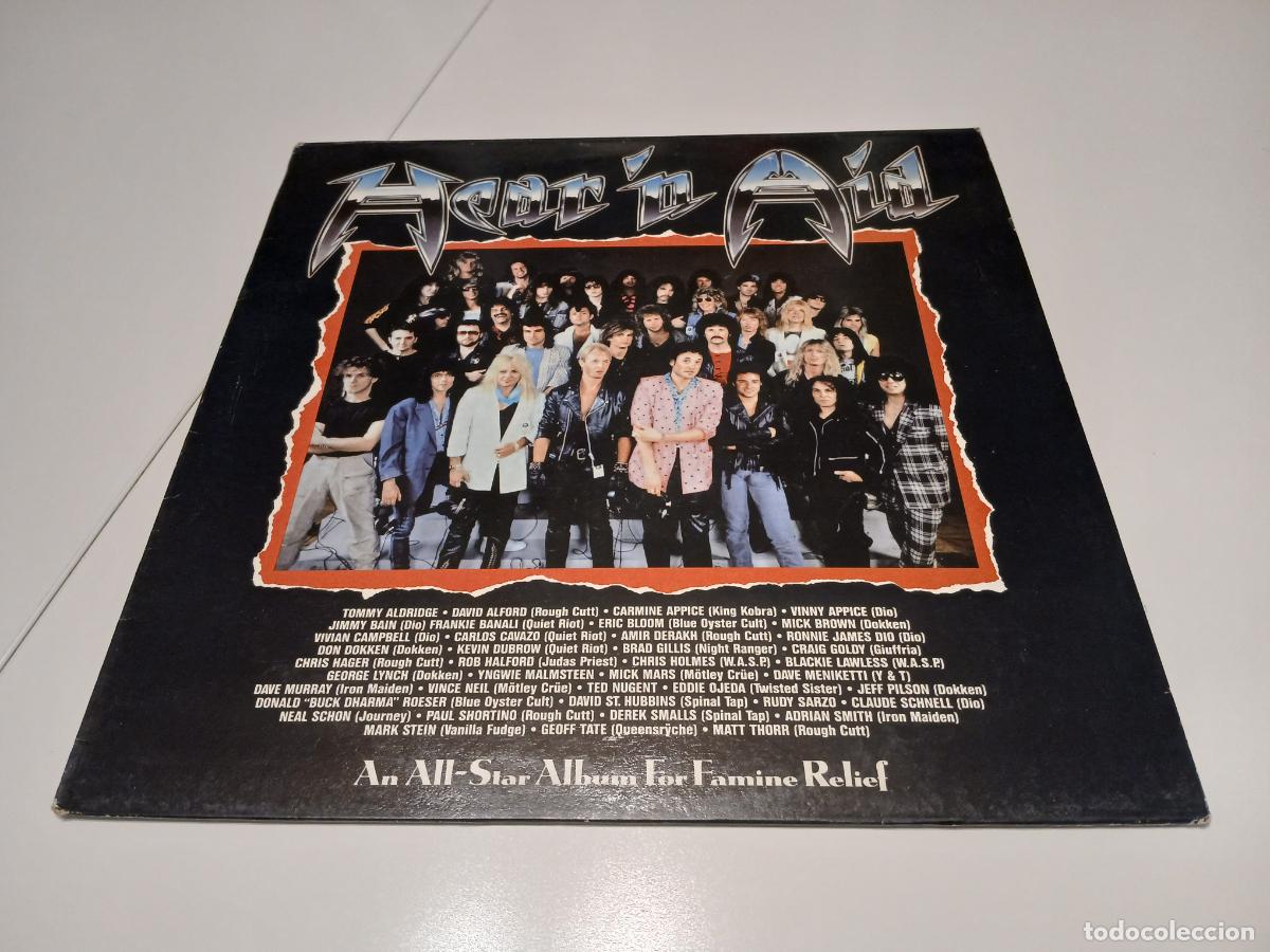 Discos de vinilo: Hearn Aid &ndash; Hearn Aid- (1986) LP disco vinilo - Foto 1