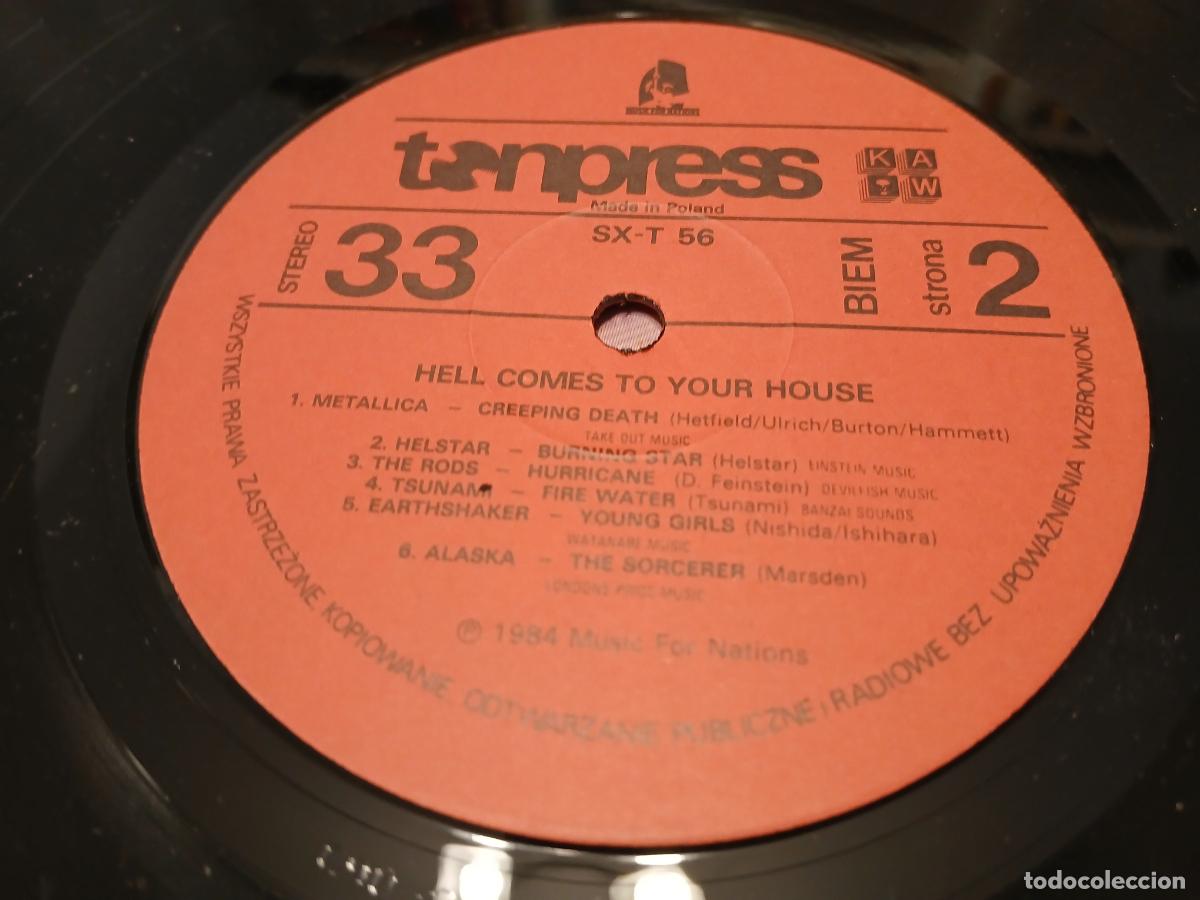 Discos de vinilo: Hell Comes To Your House- (1985) LP disco vinilo - Foto 2