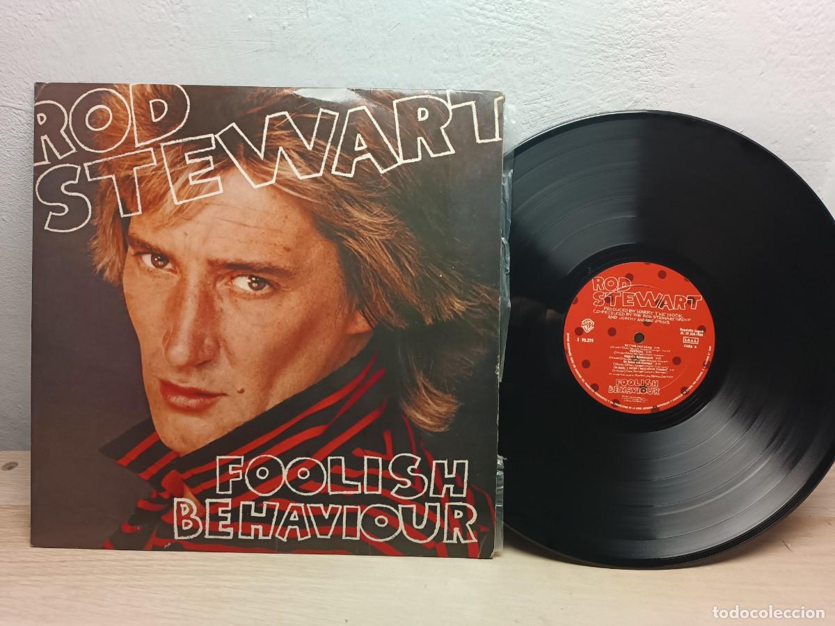 Discos de vinilo: Rod Stewart &ndash; Foolish Behaviour LP - Foto 1