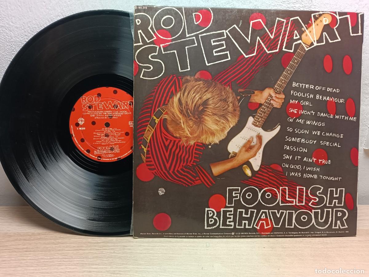 Discos de vinilo: Rod Stewart &ndash; Foolish Behaviour LP - Foto 3