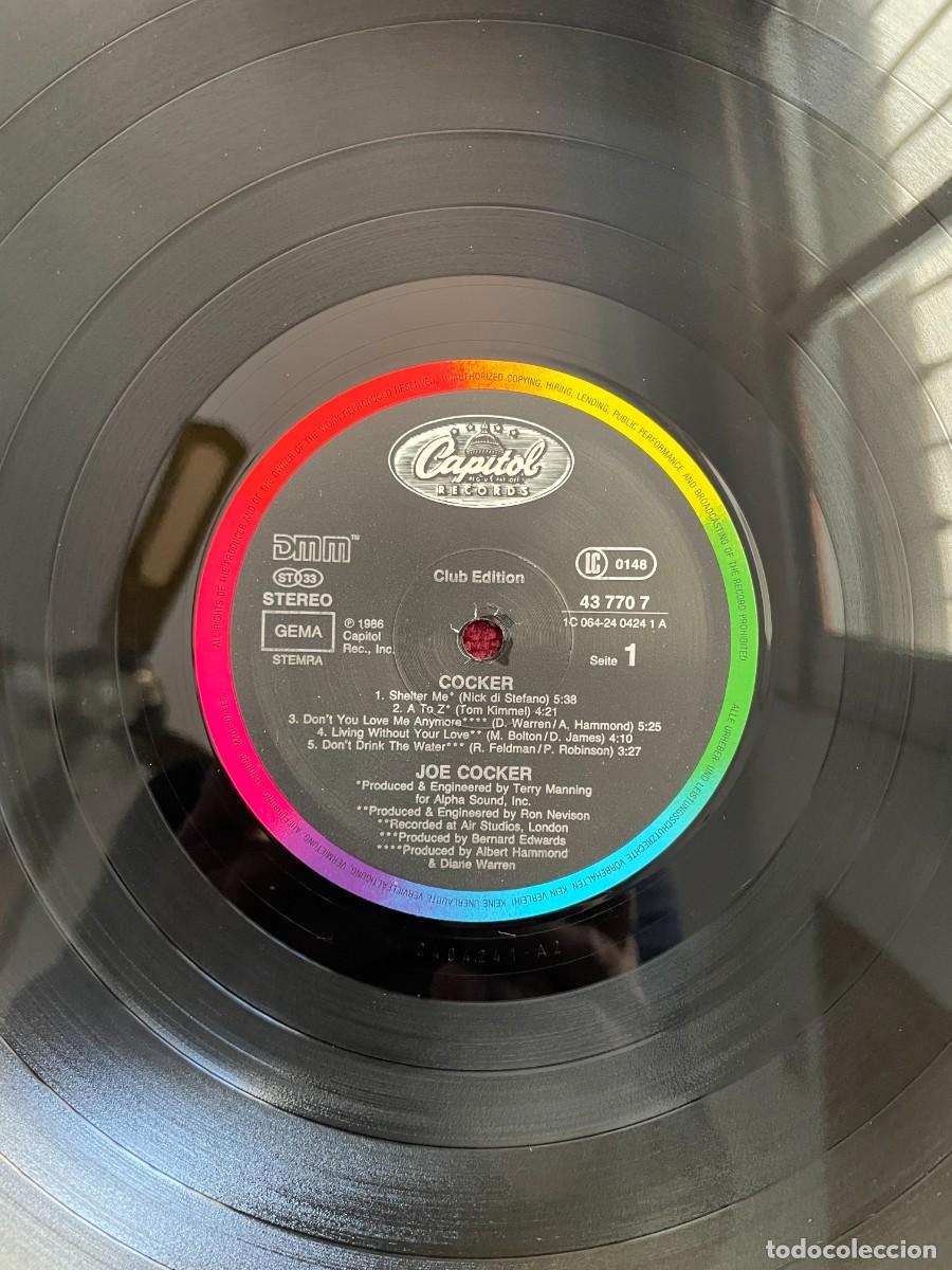 Discos de vinilo: LP Joe Cocker &ndash; Cocker - Foto 3
