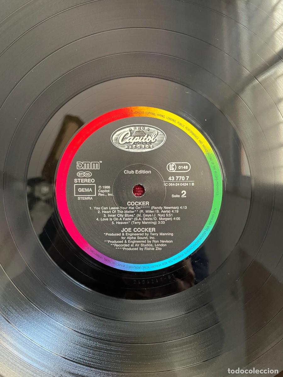 Discos de vinilo: LP Joe Cocker &ndash; Cocker - Foto 4