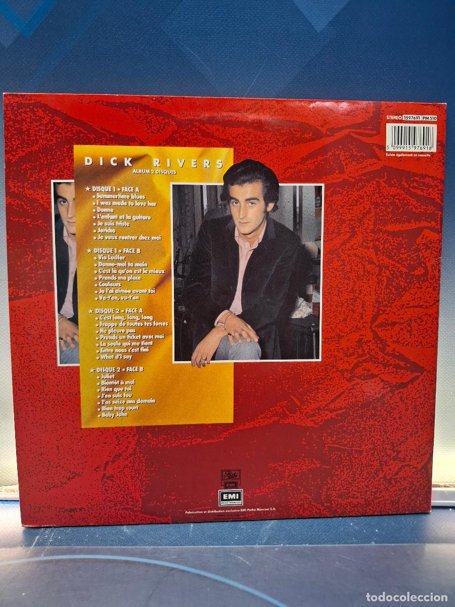 Discos de vinilo: Disco, LP, Dick Rivers, Enregistrements Originaux - Foto 2