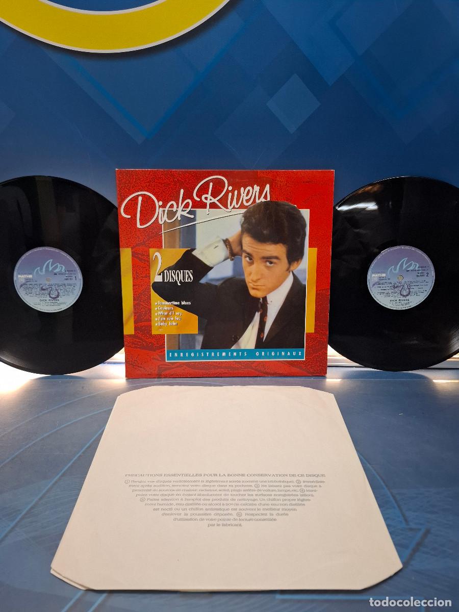 Discos de vinilo: Disco, LP, Dick Rivers, Enregistrements Originaux - Foto 6