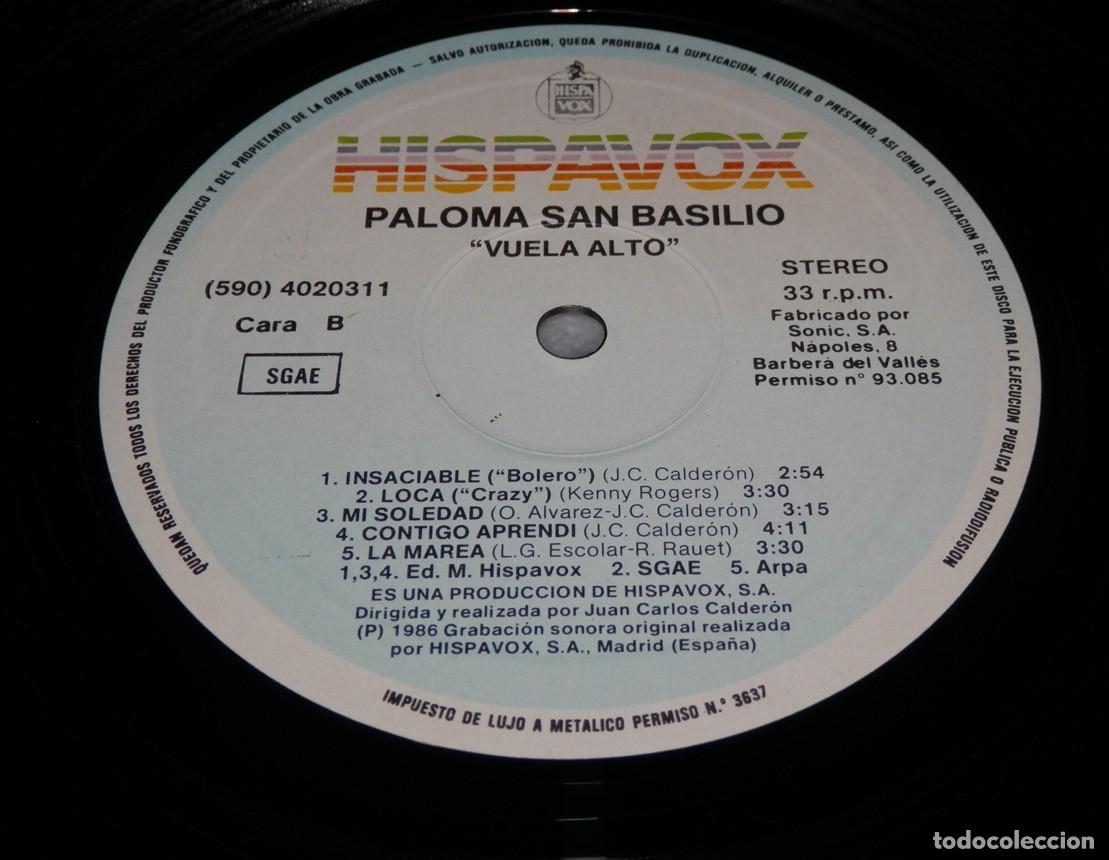 Discos de vinilo: DISCO LP VINILO DE PALOMA SAN BASILIO - Foto 3