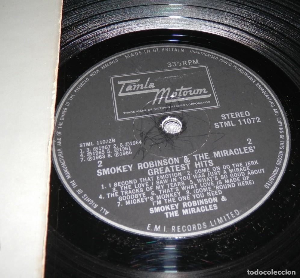 Discos de vinilo: DISCO LP VINILO DE SMOKEY ROBINSON & THE MIRACLES - Foto 3